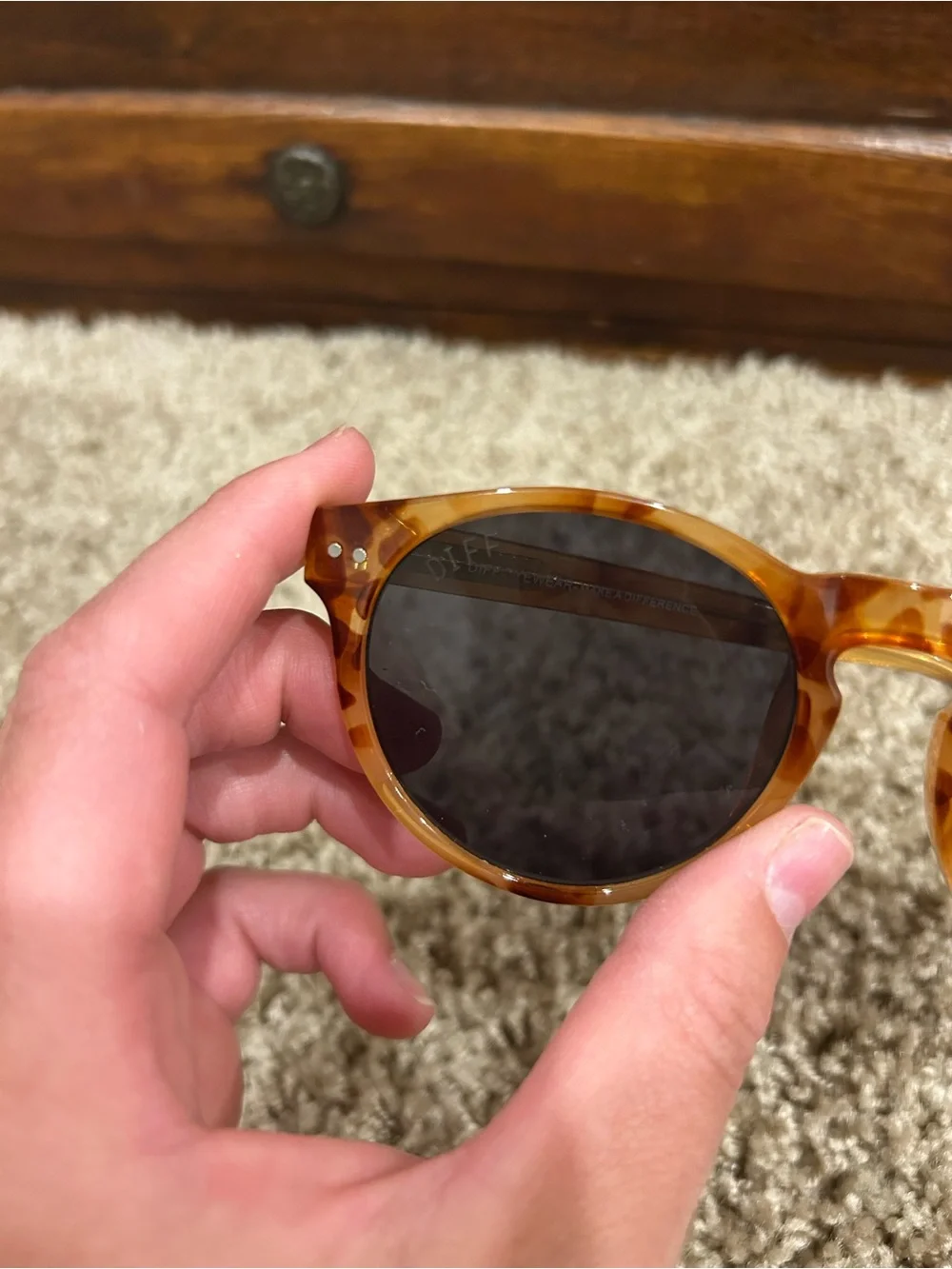 Stylish DIFF Women’s Sunglasses in Tortoiseshell